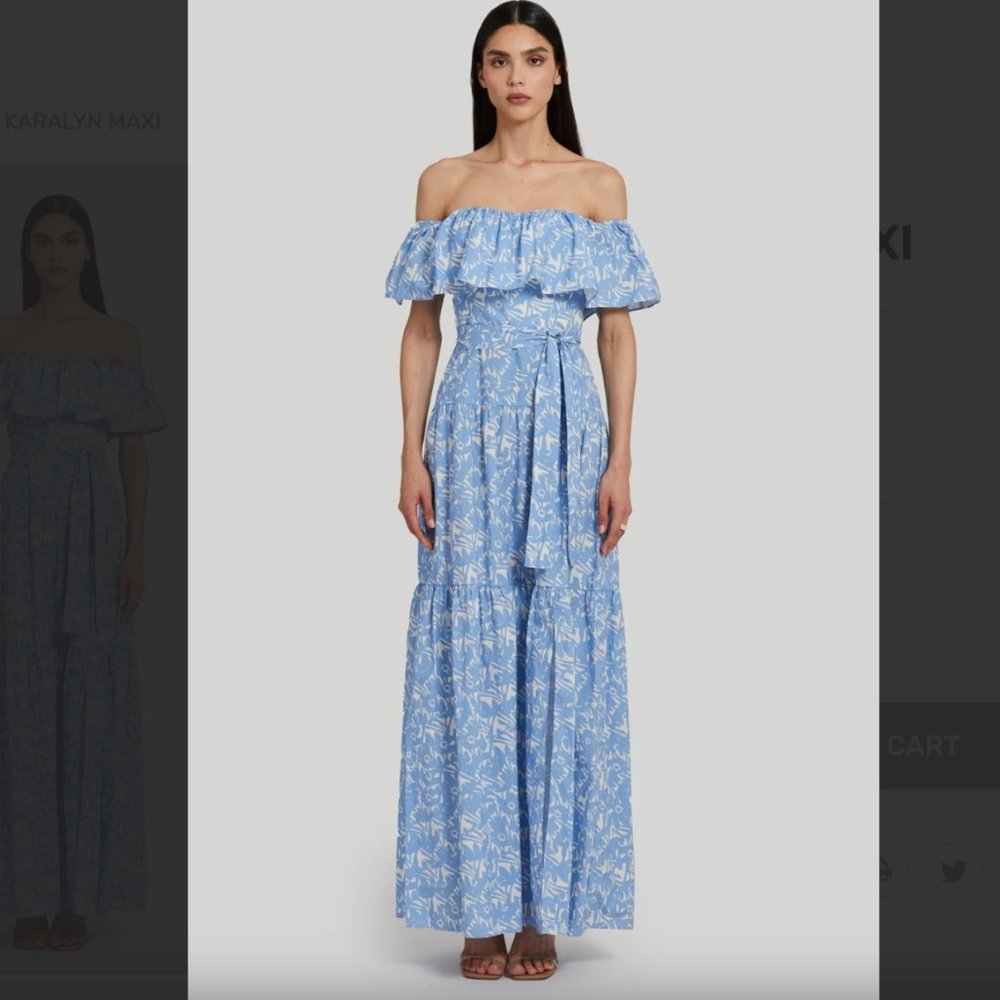 BRAND NEW Karalyn Maxi Dress Amanda Uprichard